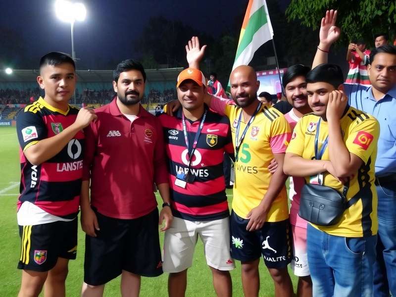 Indian Rugby League Community Indian Rugby League community event with fans and players