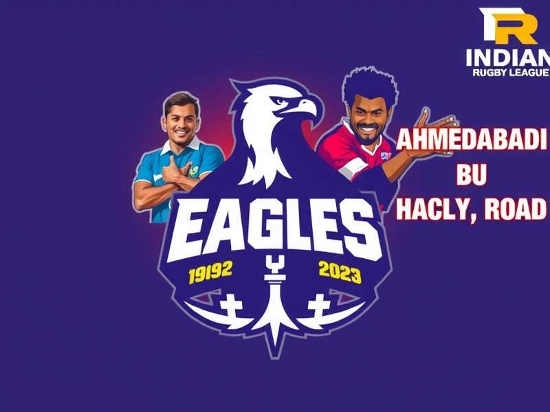 Ahmedabad Eagles - Indian Rugby League Ahmedabad Eagles team logo and players